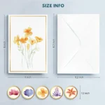 173-Floral Blank Greeting Cards (2)