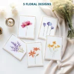 173-Floral Blank Greeting Cards (2)