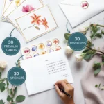 173-Floral Blank Greeting Cards (2)