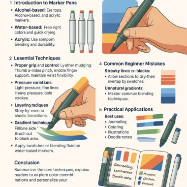 Mastering the Basics of Marker Pen Techniques