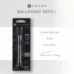 Ballpoint pen refill black medium ink (1)