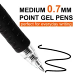 Black gel pens fine point (1)