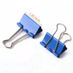 Colored binder clips for office and school use (1)
