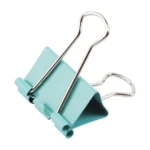 Colored binder clips for office and school use (1)