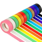 Colored masking tape for crafts