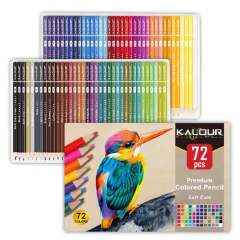 Colored pencils for adult coloring books