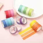 Colored washi tape set (1)