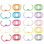 Colorful Metal Binder Rings for Organization (7)