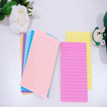 Colorful Sticky Notes Pad for Office and School