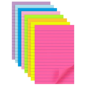 Colorful Sticky Notes Pad for Office and School