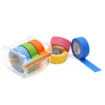 Colorful masking tape set with dispenser