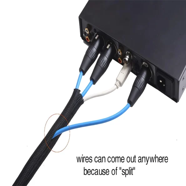 Cord Protector Wire Loom Tubing