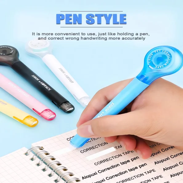 Correction tape pen set white