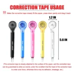 Correction tape pen set white (1)