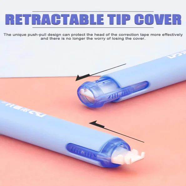 Correction tape pen set white