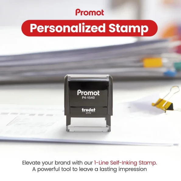 Custom self inking stamp