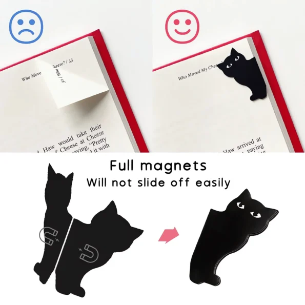 Cute magnetic bookmarks for book lovers