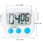 Digital kitchen timer magnetic back (7)