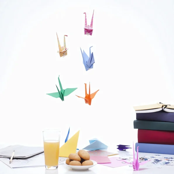 Double sided origami paper for beginners