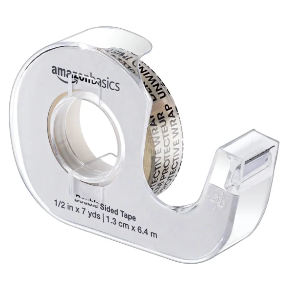 Double sided permanent tape dispenser
