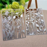 Flower frame metal cutting dies for card making