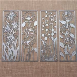 Flower frame metal cutting dies for card making (1)