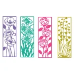 Flower frame metal cutting dies for card making (1)