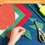 Glitter cardstock for crafts (6)