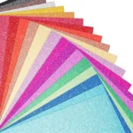 Glitter cardstock for crafts