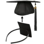 Graduation Cap Headband for Women and Students