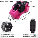 Heat tape dispenser sublimation (6)