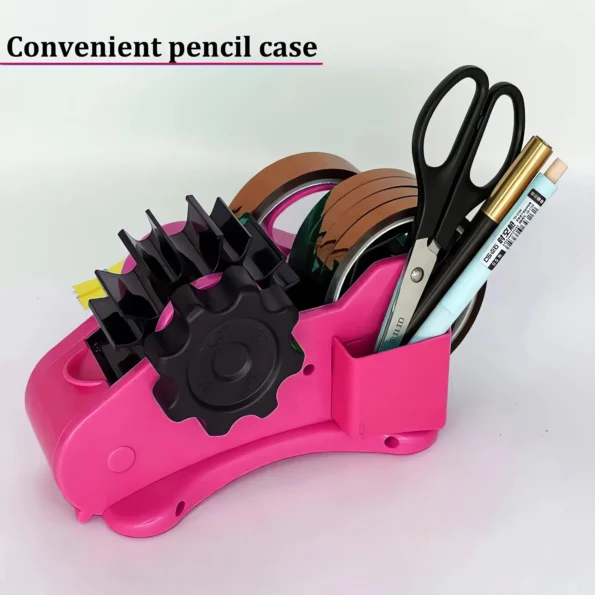 Heat tape dispenser sublimation