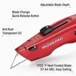 Heavy duty utility knife retractable box cutter (3)