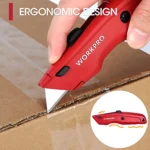 Heavy duty utility knife retractable box cutter (3)