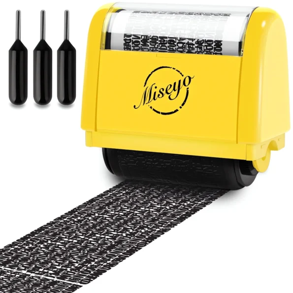 Identity protection roller stamp