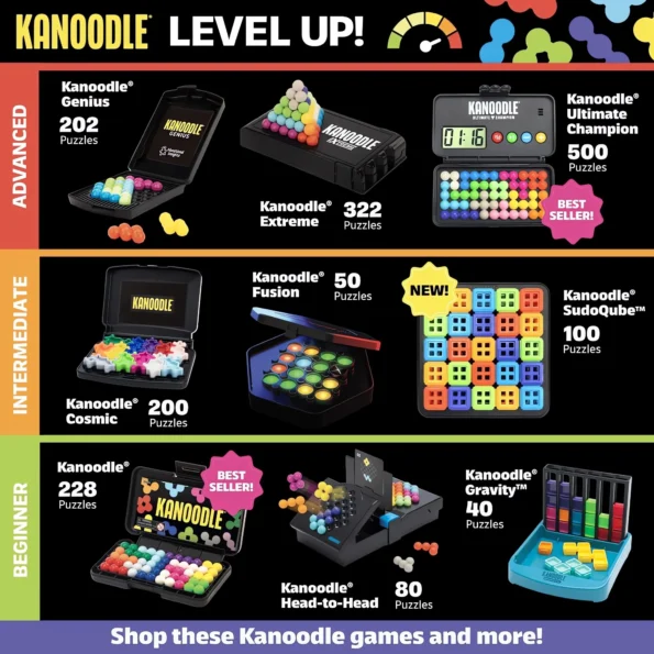 Kanoodle 3D Puzzle Game for Kids and Adults