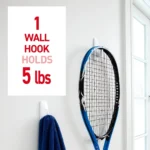 Large utility hooks damage free wall hanging (6)