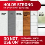 Large utility hooks damage free wall hanging (6)