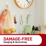 Large utility hooks damage free wall hanging (6)
