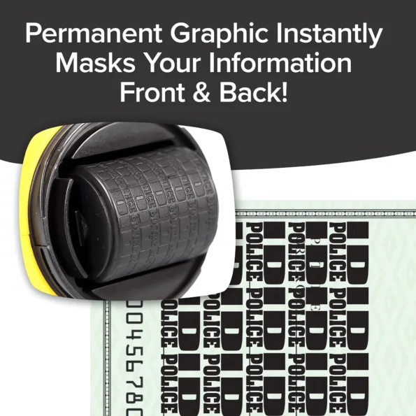 Ldentity Theft Protection Roller Stamp