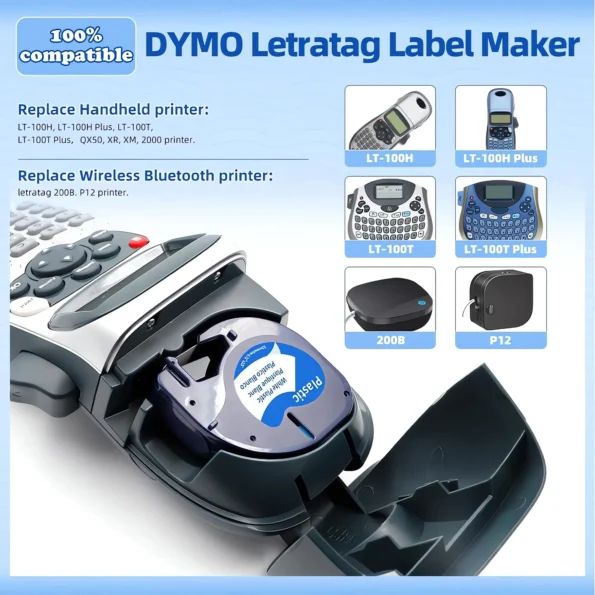 LetraTag Label Maker Refill Tape