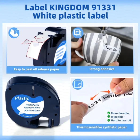 LetraTag Label Maker Refill Tape