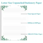 Letter Size Lined Filler Paper for Writing Notes (6)