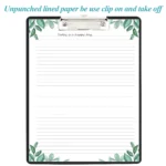 Letter Size Lined Filler Paper for Writing Notes (6)