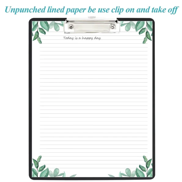 Letter Size Lined Filler Paper for Writing Notes