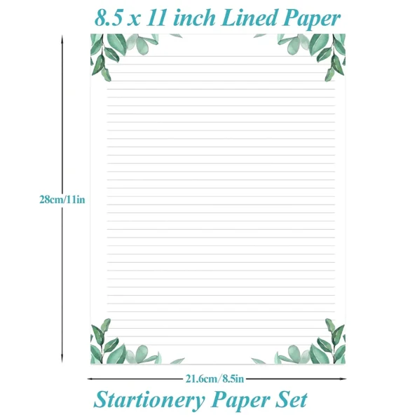 Letter Size Lined Filler Paper for Writing Notes