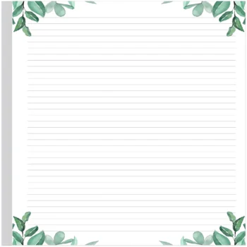 Letter Size Lined Filler Paper for Writing Notes