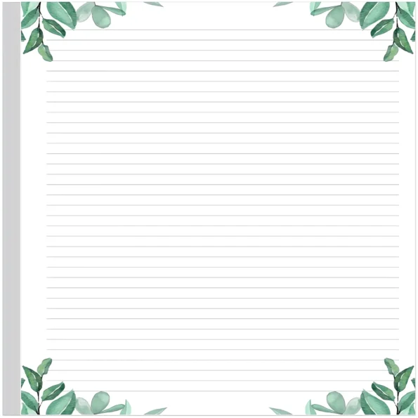 Letter Size Lined Filler Paper for Writing Notes