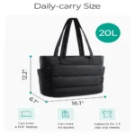 Lightweight Quilted Tote Bag for Women (10)