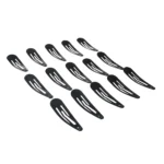 Metal snap hair clips for women (6)